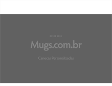 Tablet Screenshot of mugs.com.br
